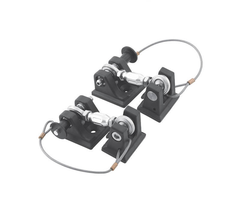 Jeep Wrangler Hood Hold Downs - DV8 Offroad - Billet Aluminum - Black - `18-`27